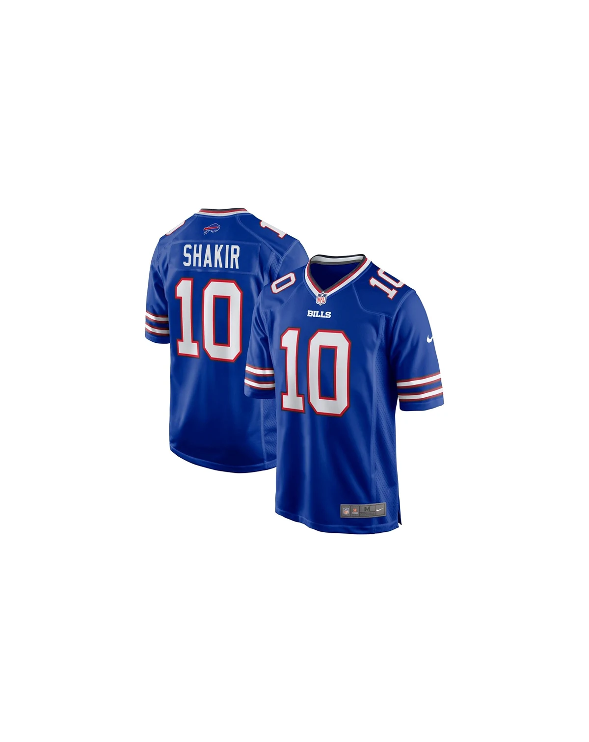 Men's Khalil Shakir Royal Buffalo Bills Game Jersey