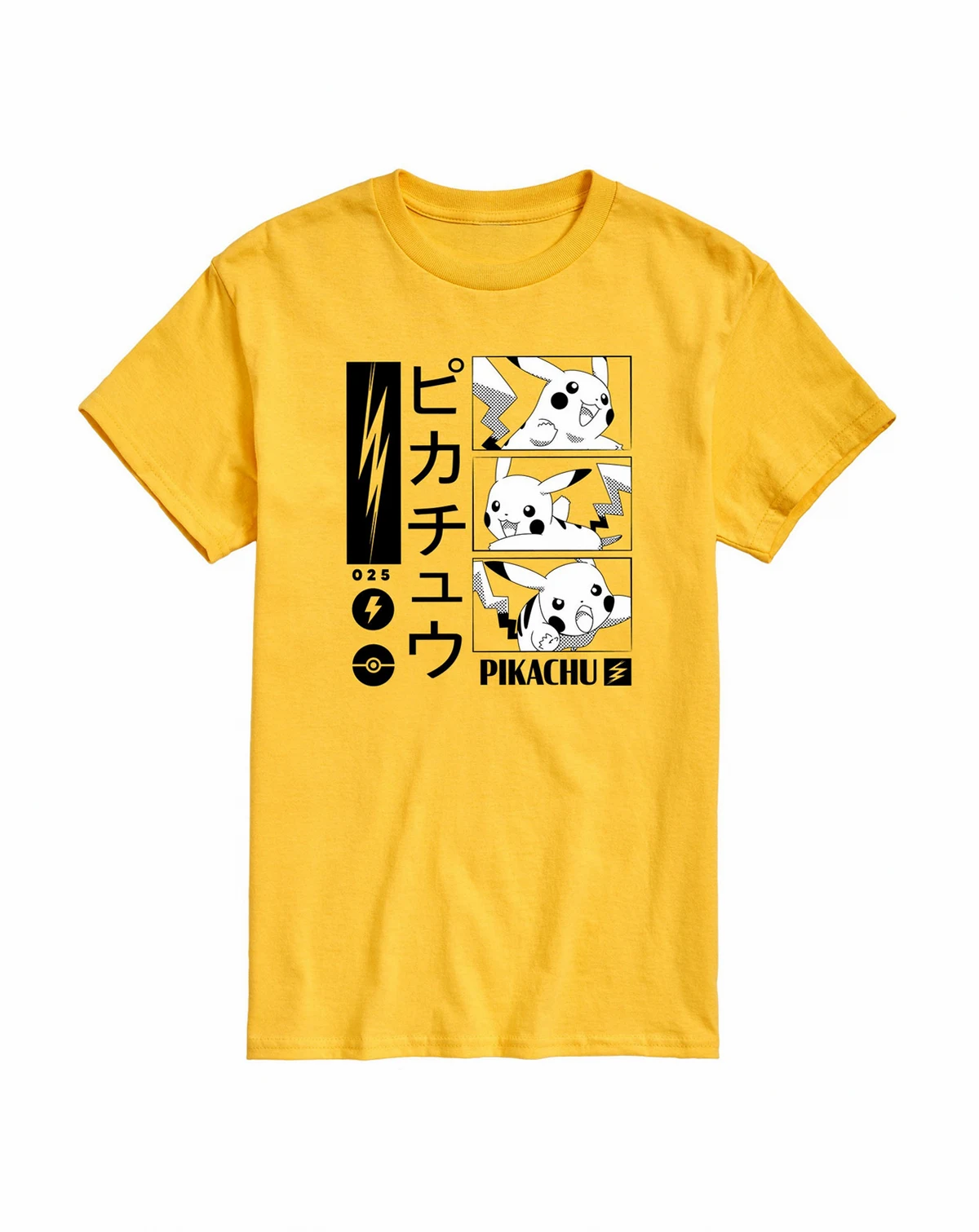 Men's Pokemon Kanji Pika Graphic T-shirt