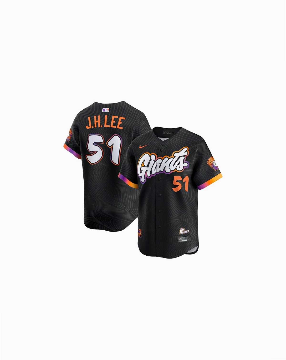 Men's Jung Hoo Lee Black San Francisco Giants 2025 City Connect Limited Jersey