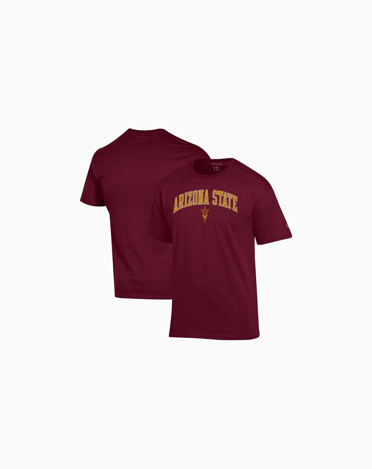 Men's Maroon Arizona State Sun Devils Arch Over Logo T-Shirt