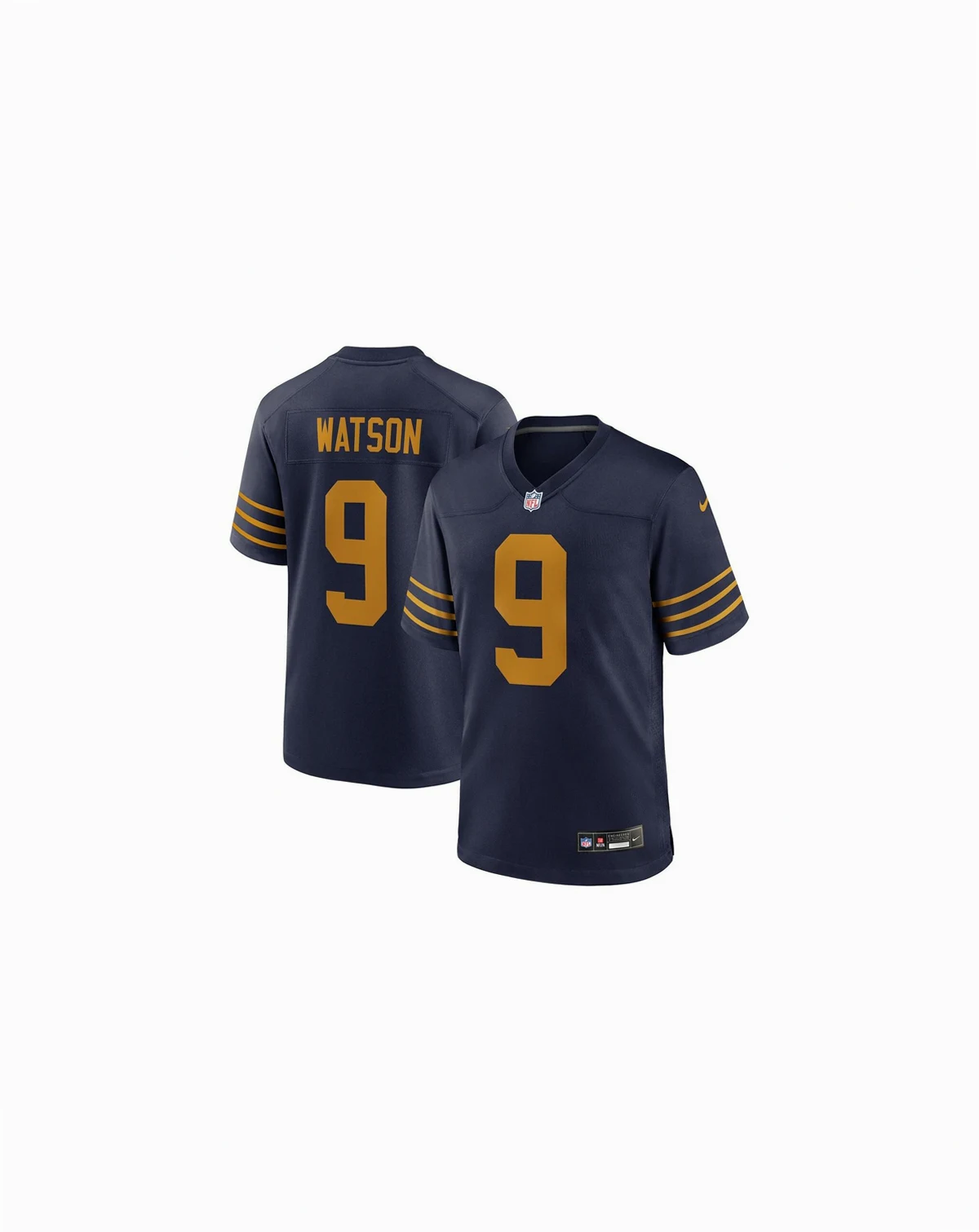 Men's Christian Watson Navy Green Bay Packers The 1923 Classic Game Jersey