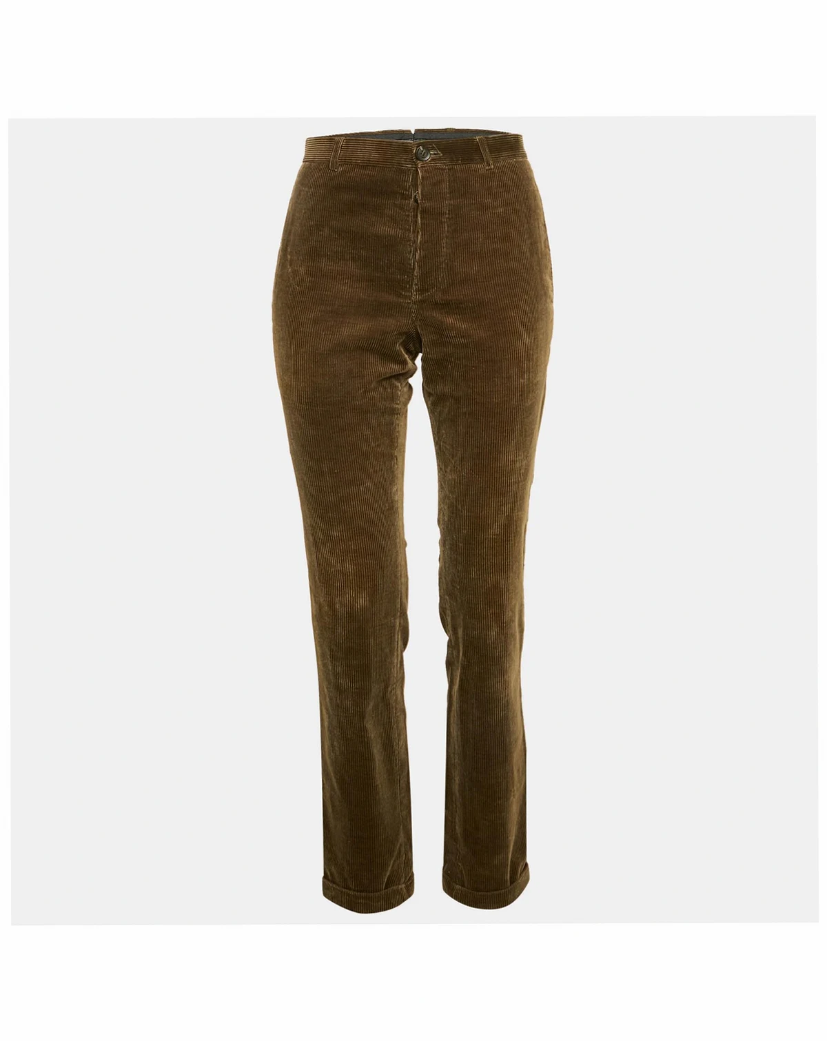Women's Prorsum Khaki Green Corduroy Pants