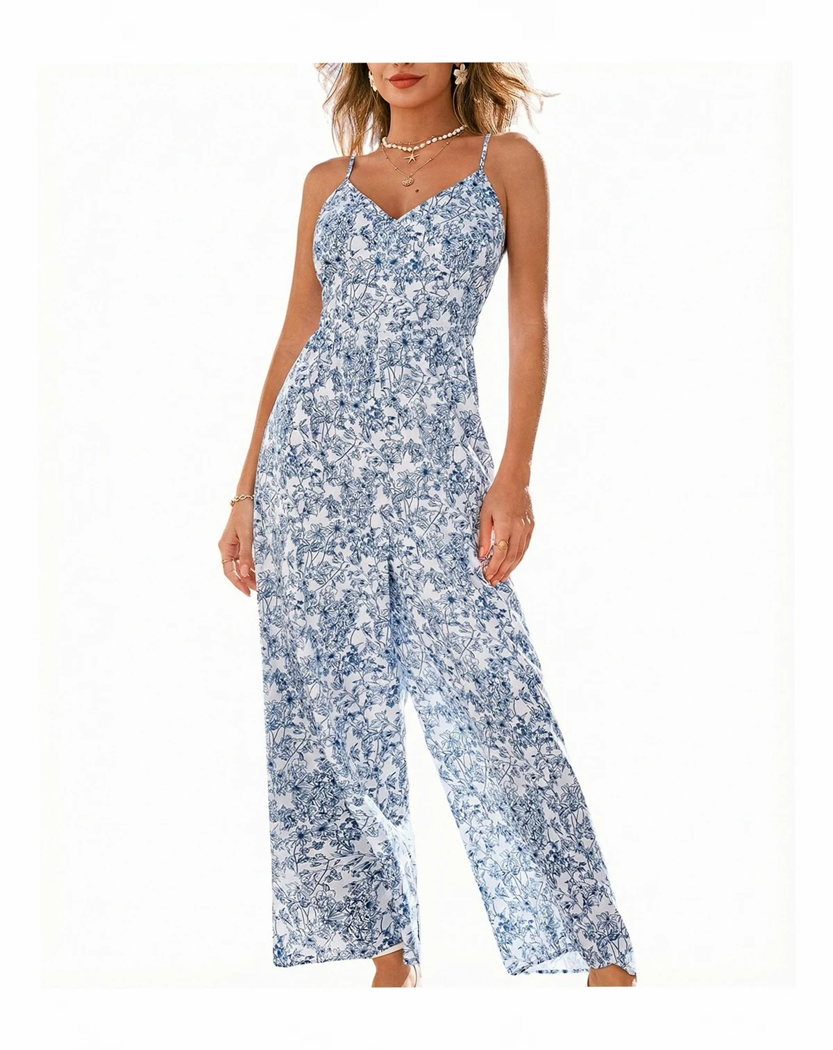 Women's Barbados Floral Jumpsuit