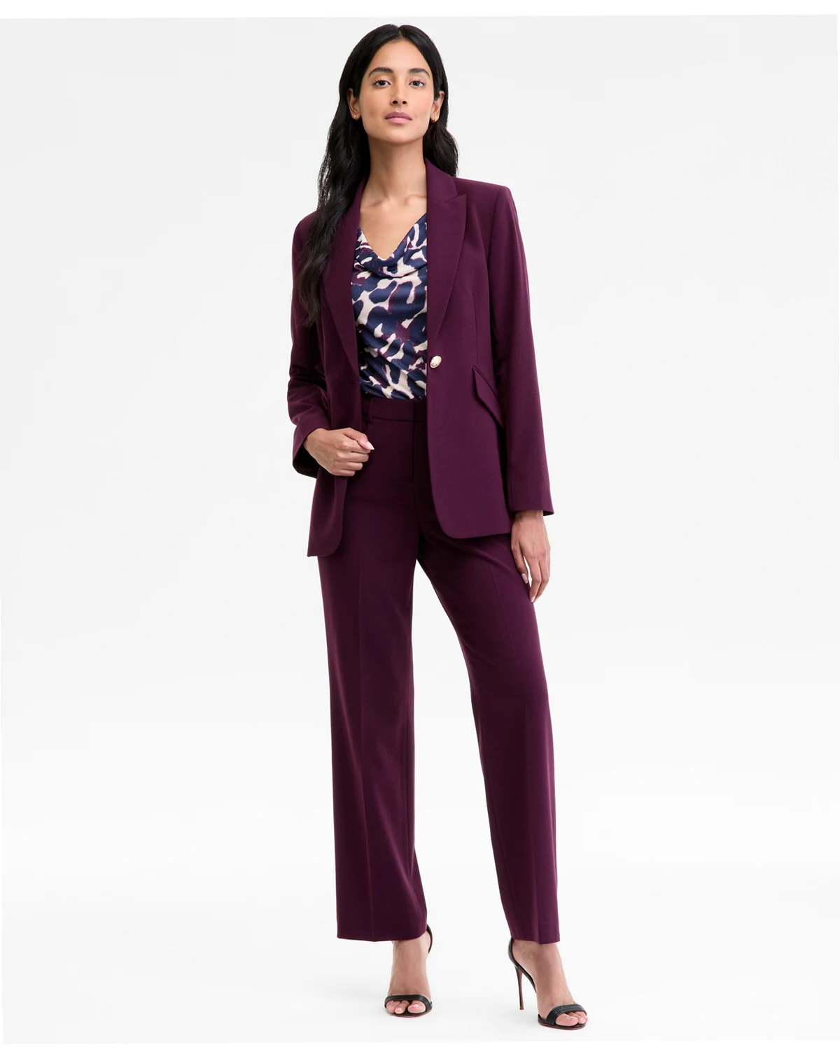 Petite Flare-Leg Pants