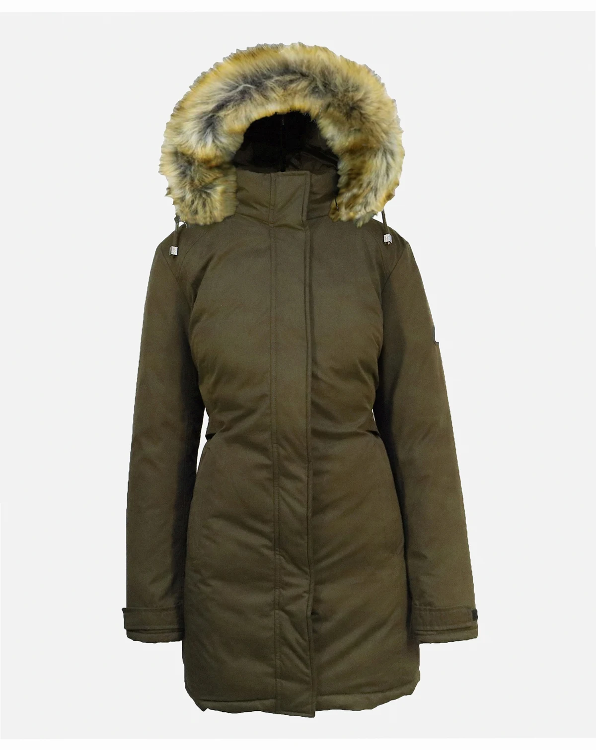 Women's Heavyweight Parka Jacket with Detachable Hood