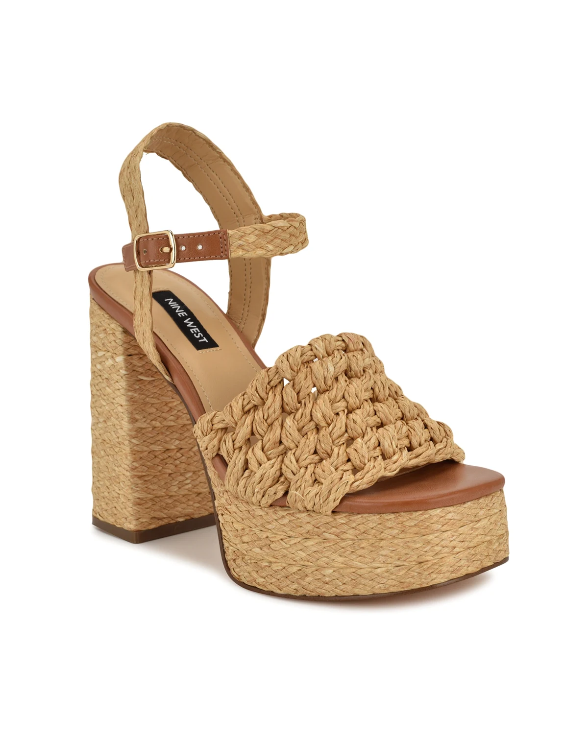 Women's Vadyn Woven Platform Block Heel Sandals