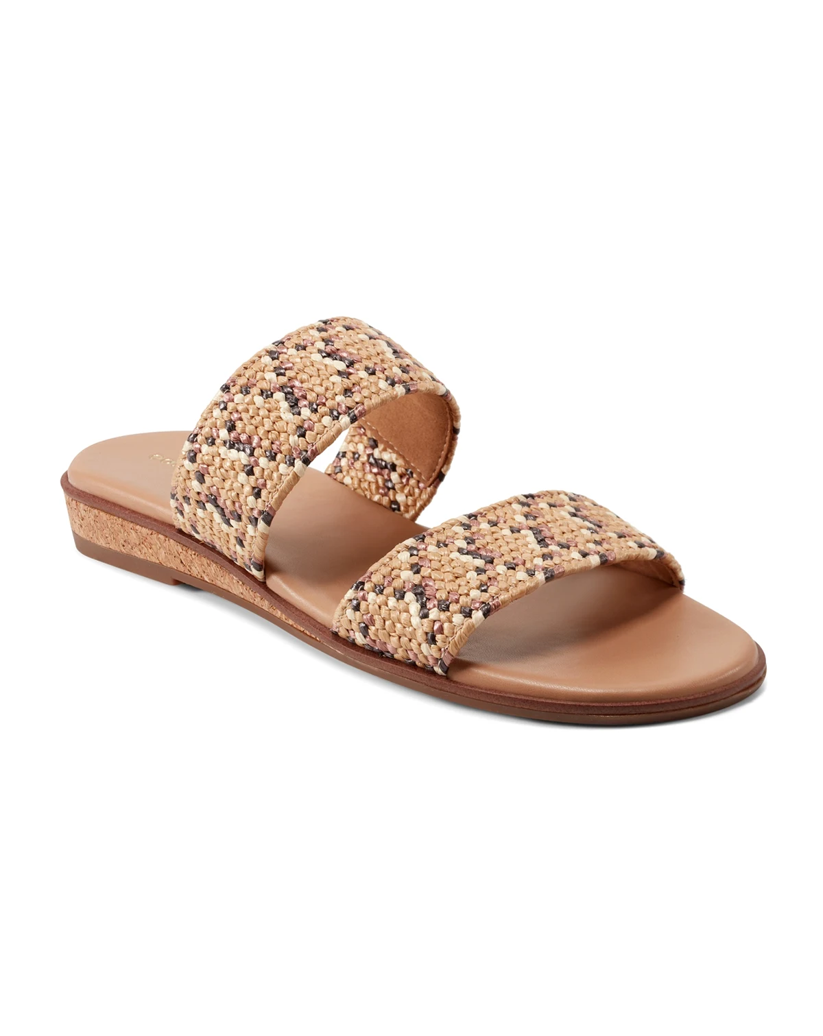 Women's Loyal Woven Double Band Slip-On Sandals