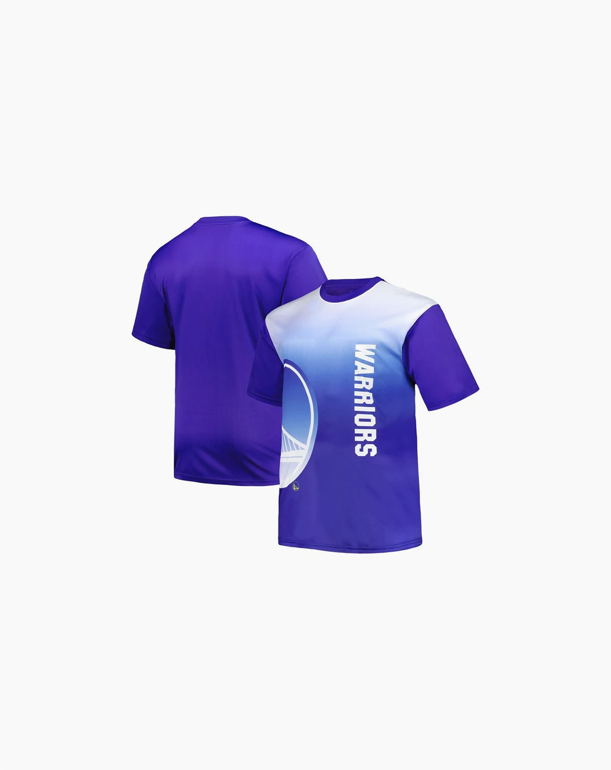 Men's Royal Golden State Warriors Big and Tall Sublimated T-shirt