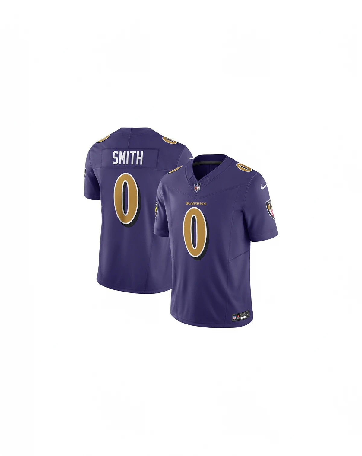 Men's Roquan Smith Purple Baltimore Ravens Alternate 2 Vapor F.U.S.E. Limited Jersey
