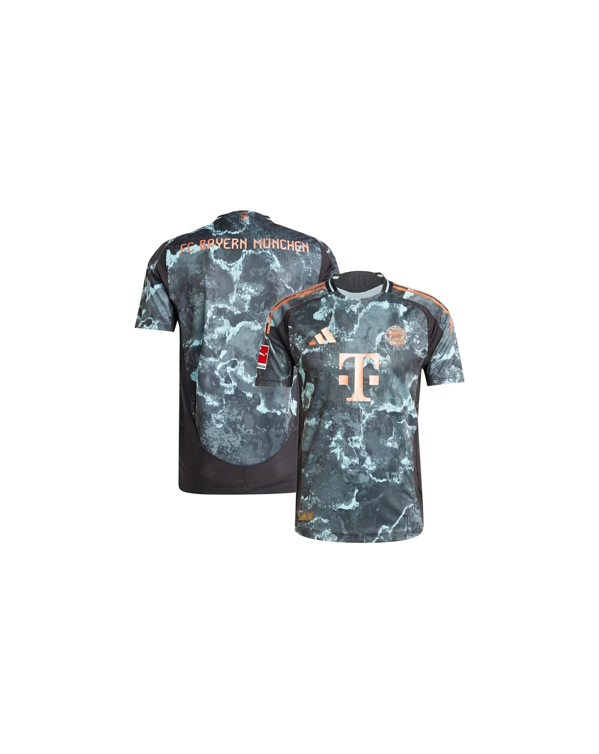 Men's Black Bayern Munich 2024/25 Away Authentic Jersey