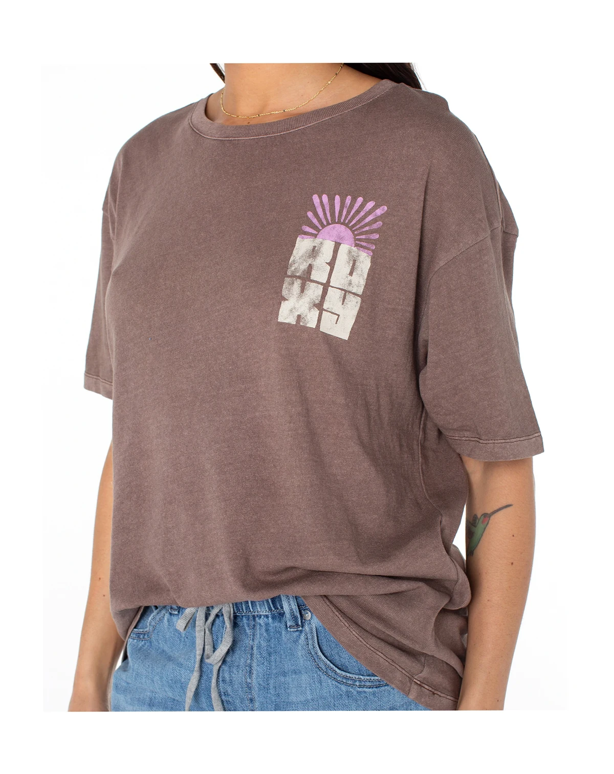 Women's Stay Salty Crewneck T-Shirt