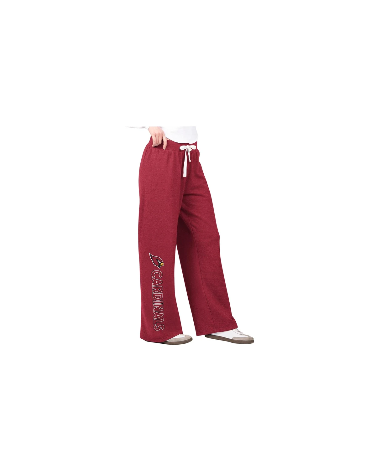 Women's Cardinal Arizona Cardinals Field Wide Leg Sweatpants