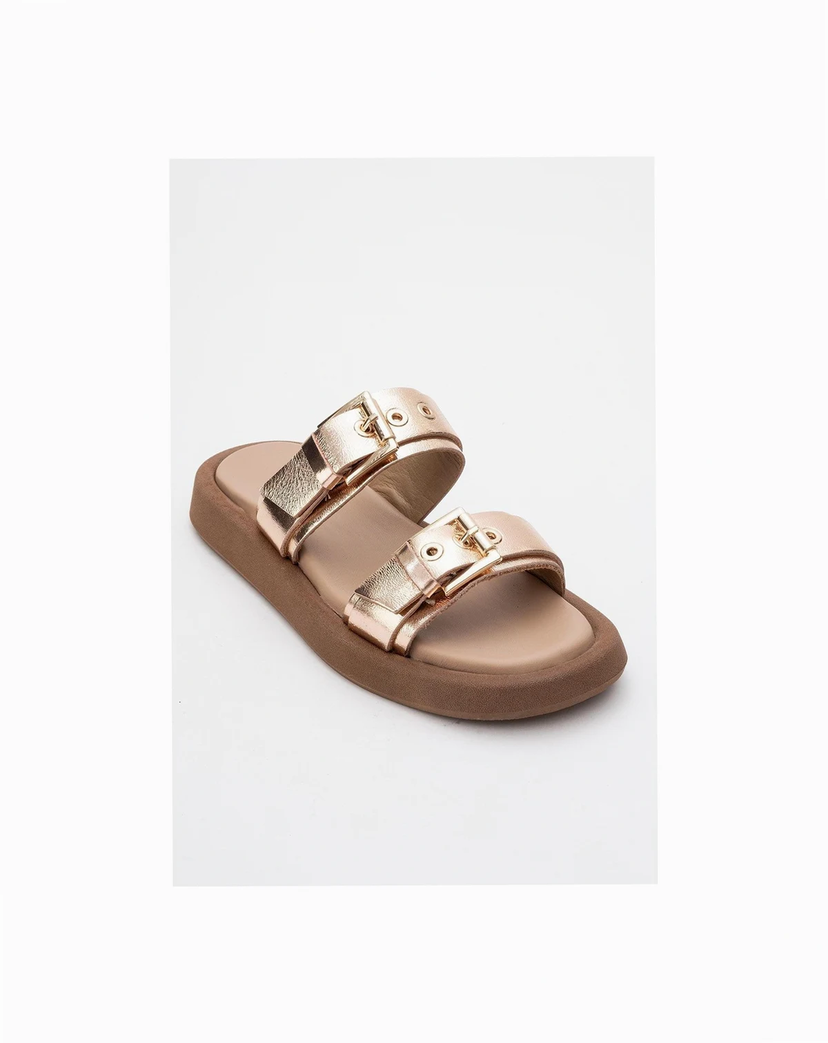 Finezza Leather Two-Strap Sandal (Women)