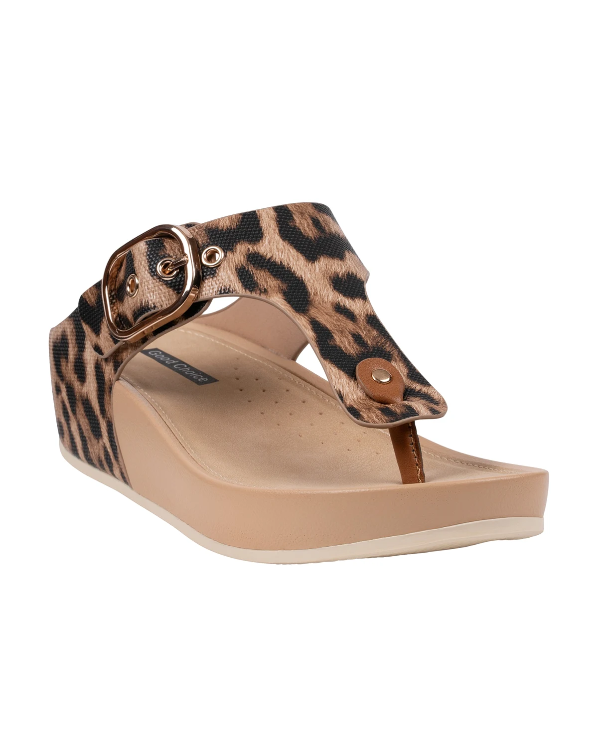 Women's Rhodes Thong Round Toe Wedge Sandals