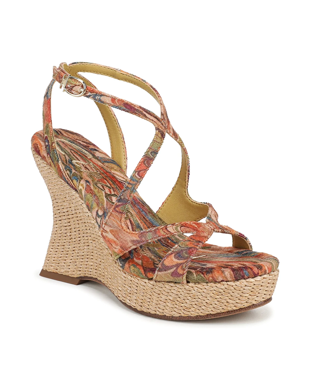 Women's Trina Woven Platform Wedge Sandals