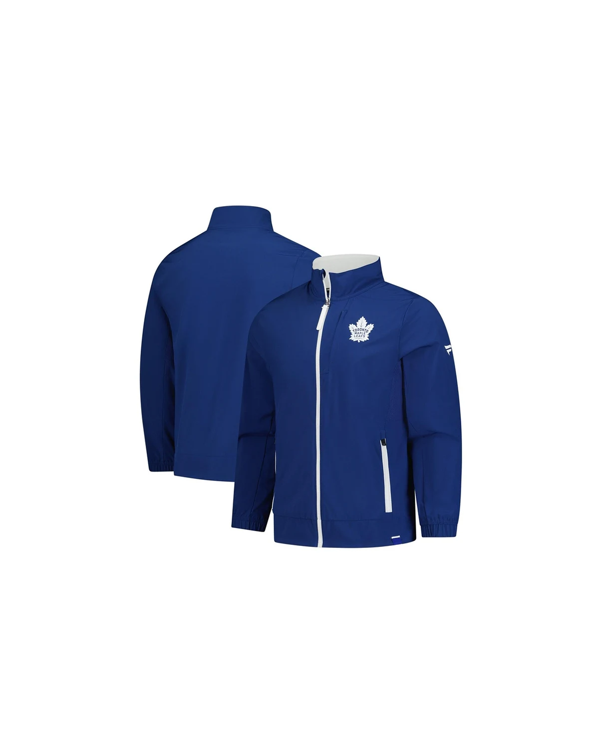 Men's Blue Toronto Maple Leaf's Authentic Pro Rink Coaches Full-Zip Jacket