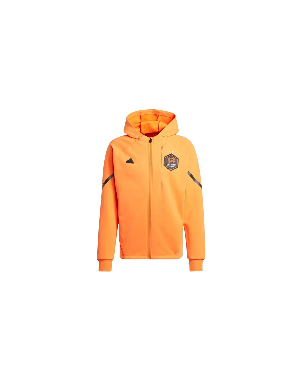Men's Orange Houston Dynamo FC 2024 Anthem Travel Raglan Sleeve Full-Zip Jacket