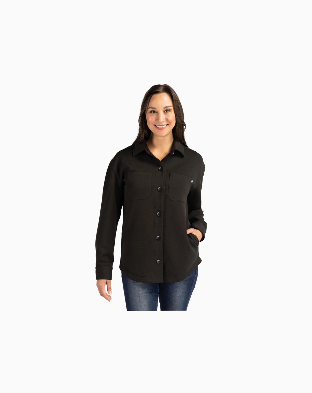 Roam Eco Recycled Womens Shirt Jacket