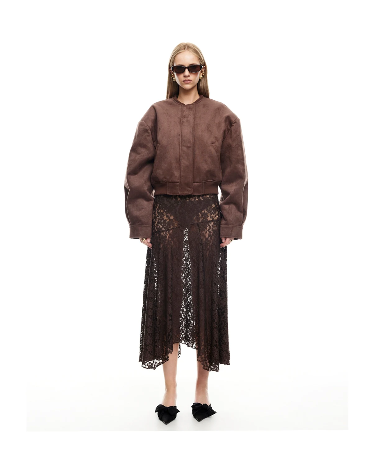 Women's Legacy Suede Bomber Jacket