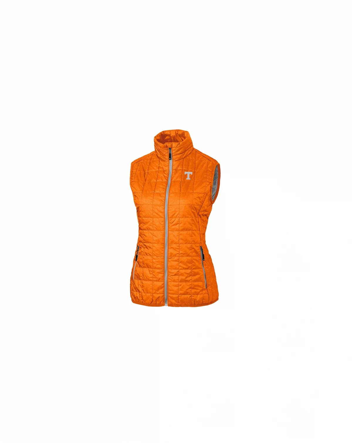 Women's Orange Tennessee Volunteers Rainier Full-Zip Puffer Vest
