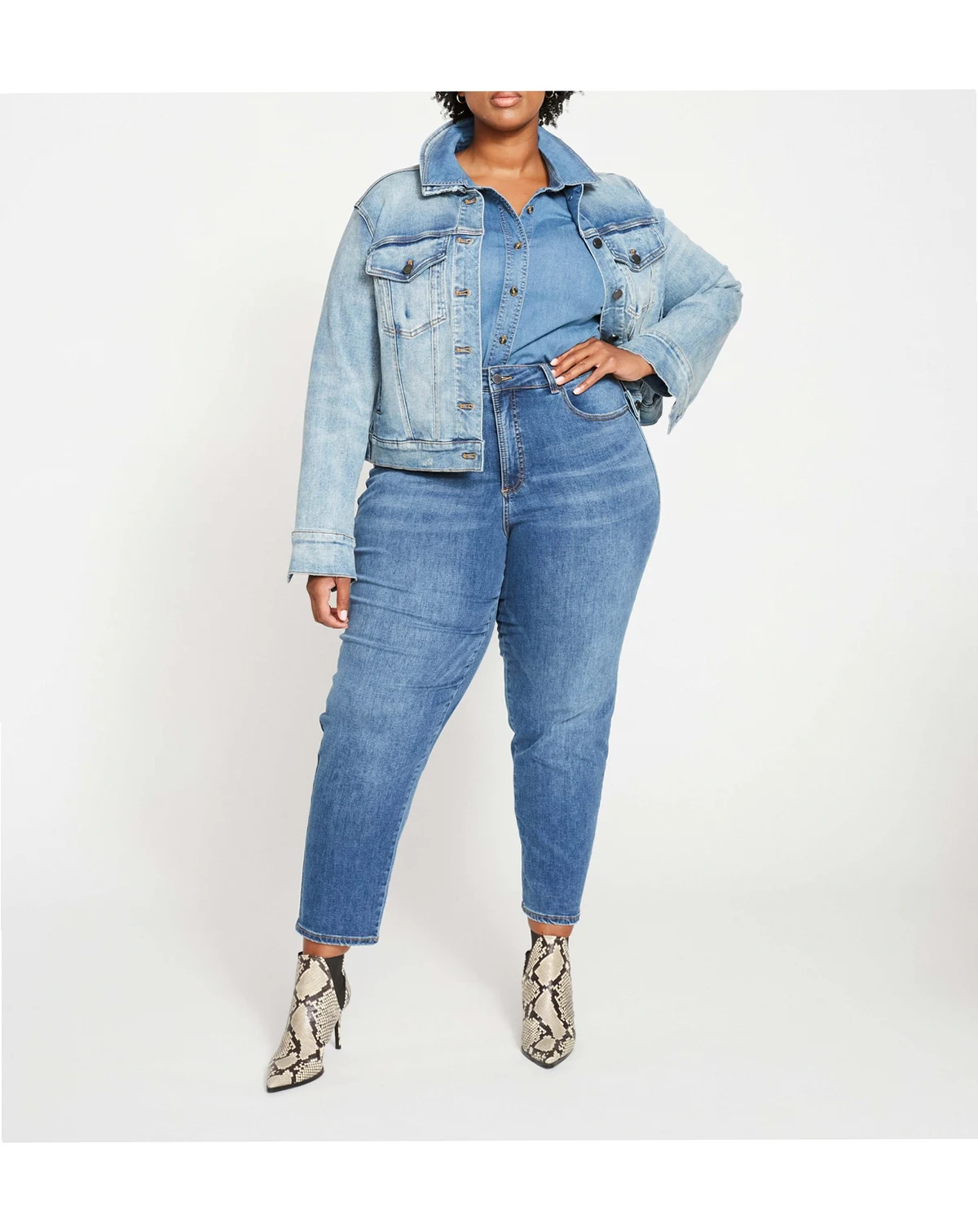 Plus Size Kelsey Denim Jacket