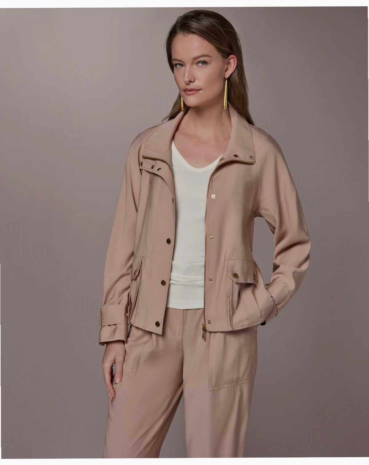 Women's Collared Neck Jacket