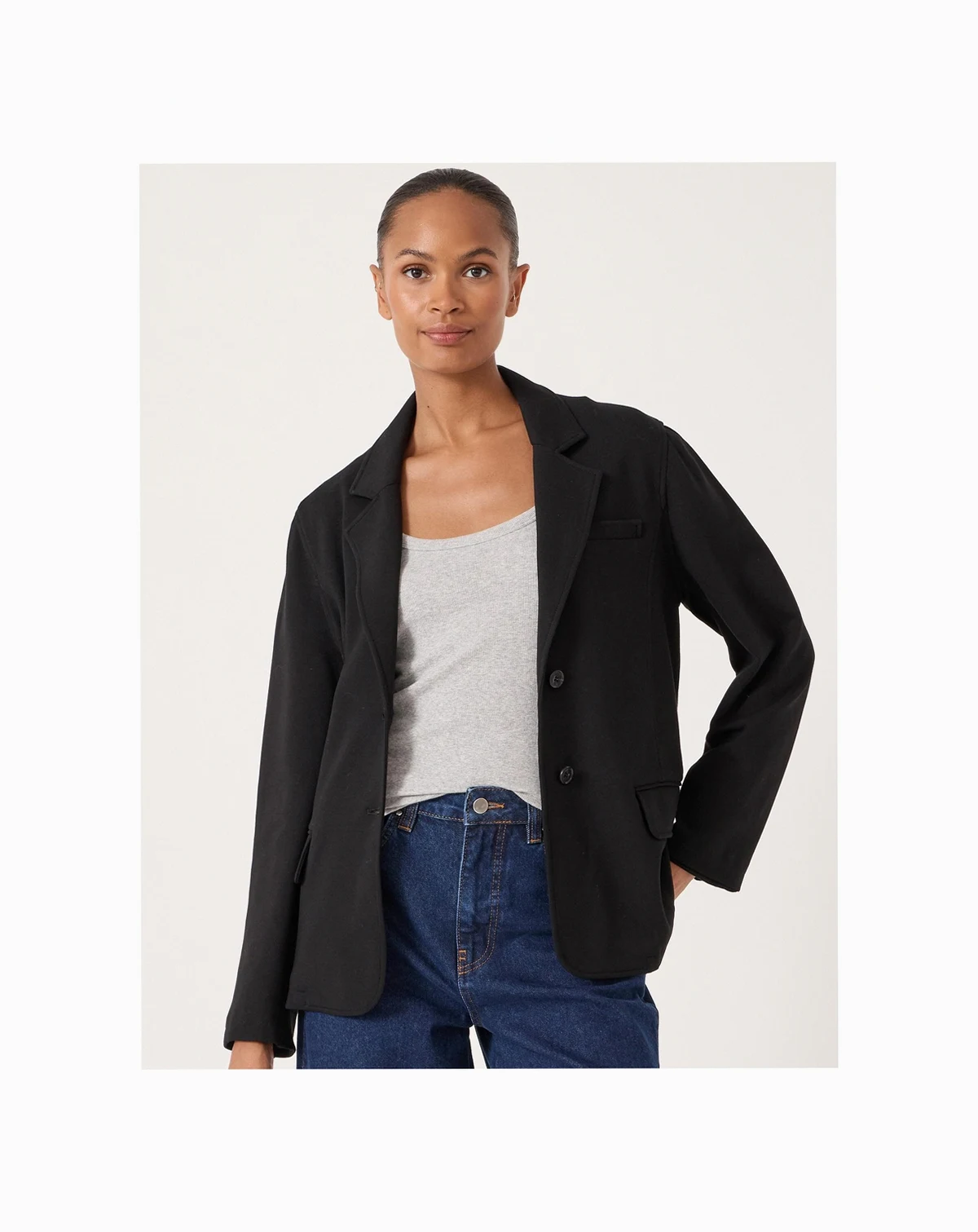 Women's Relaxed Ponte Blazer