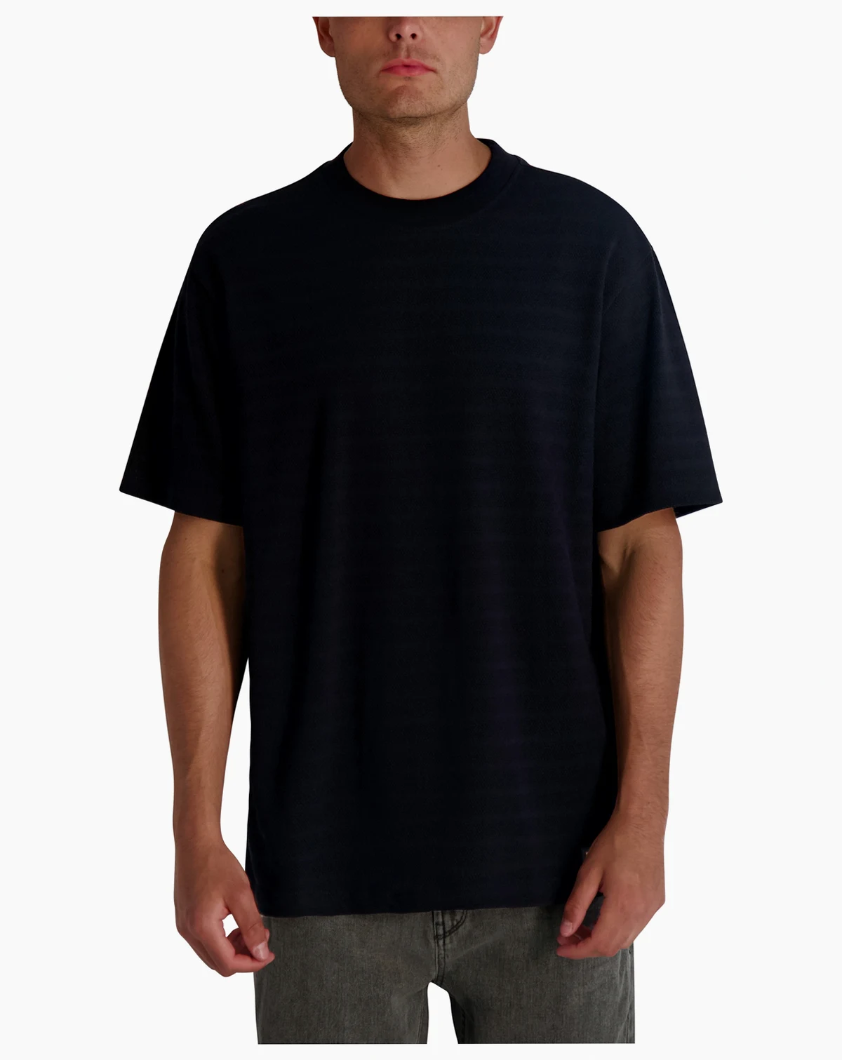 Men's Textured Stripe T-Shirt