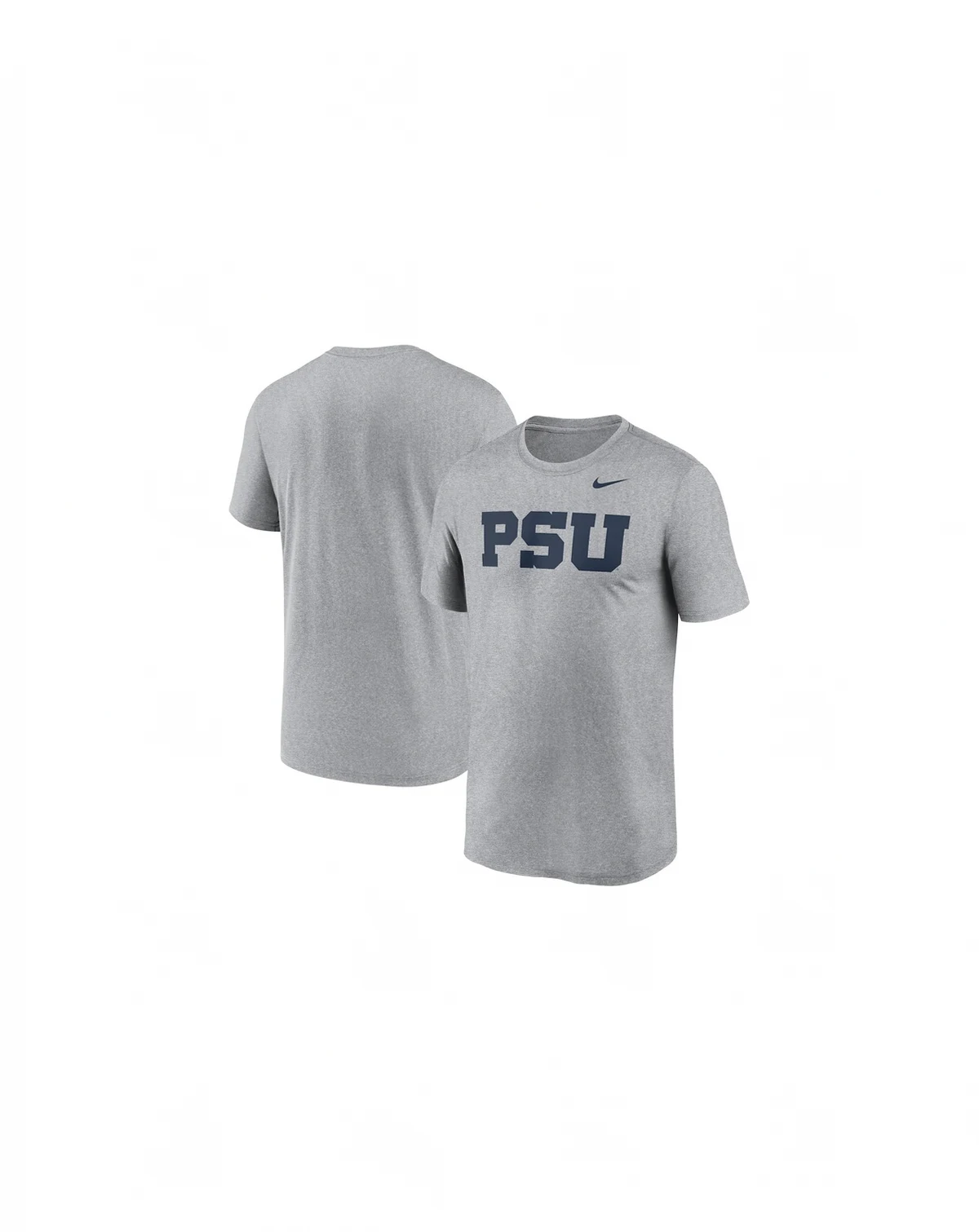 Men's Heather Gray Penn State Nittany Lions Primetime Legend Alternate Logo T-Shirt