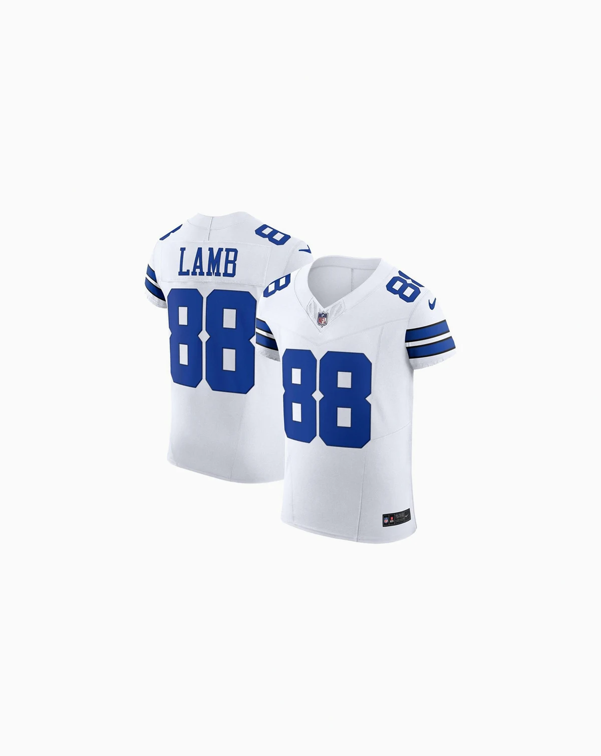 Men's CeeDee Lamb White Dallas Cowboys Vapor F.U.S.E. Elite Jersey