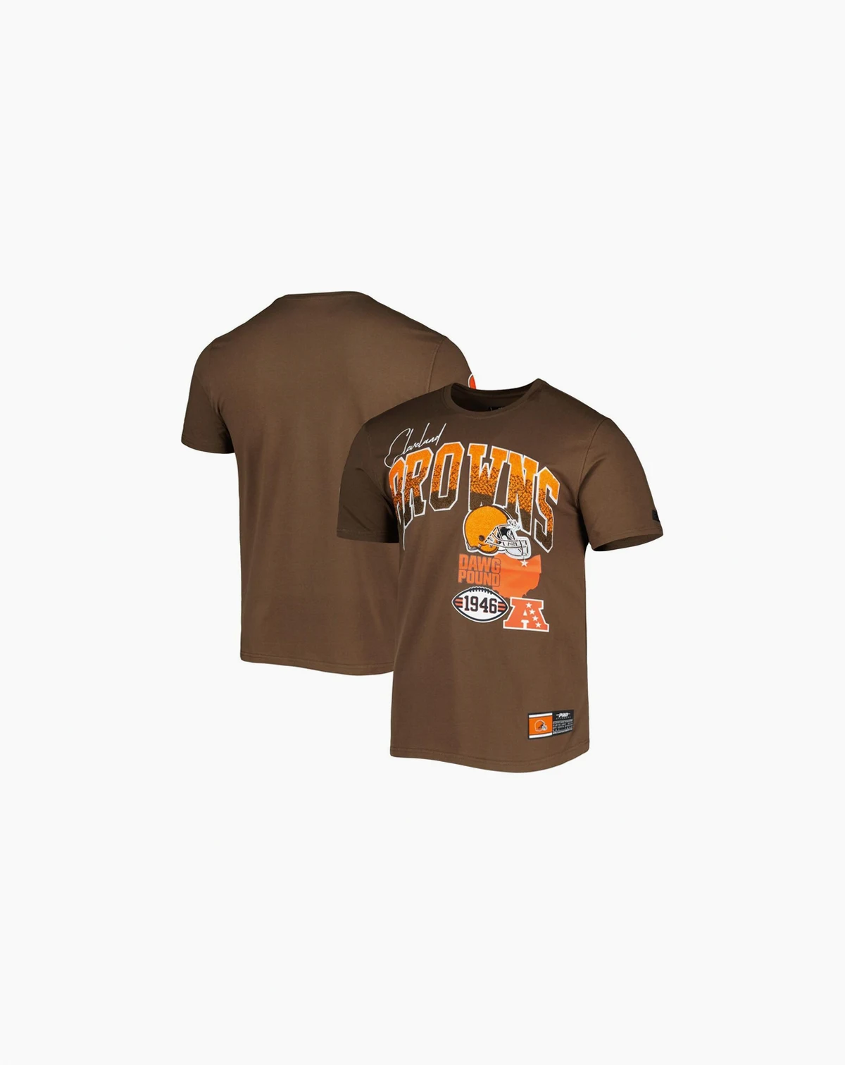 Men's Brown Cleveland Browns Hometown Collection T-shirt