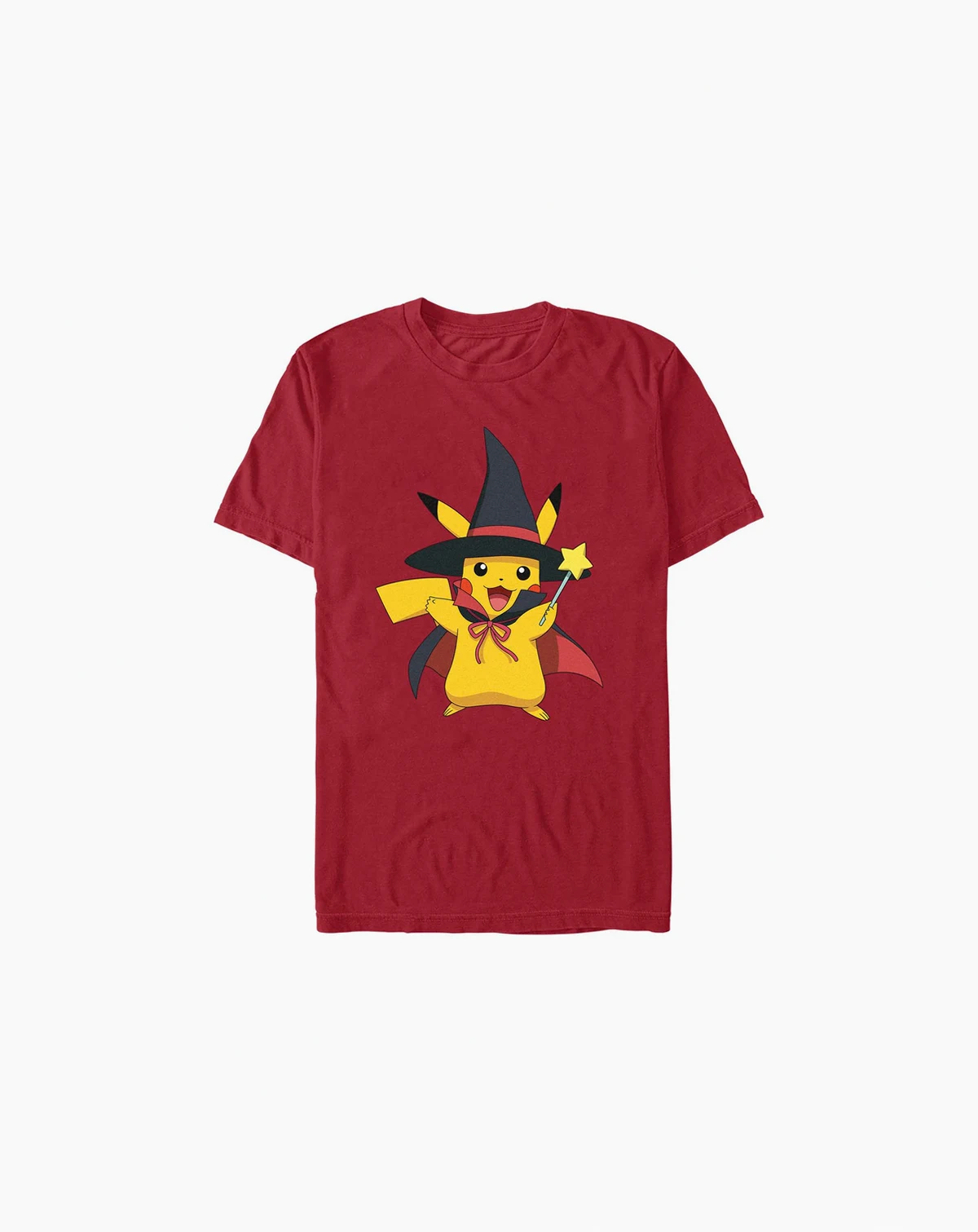 Men's Pokemon Witches Hat Short Sleeves T-shirt