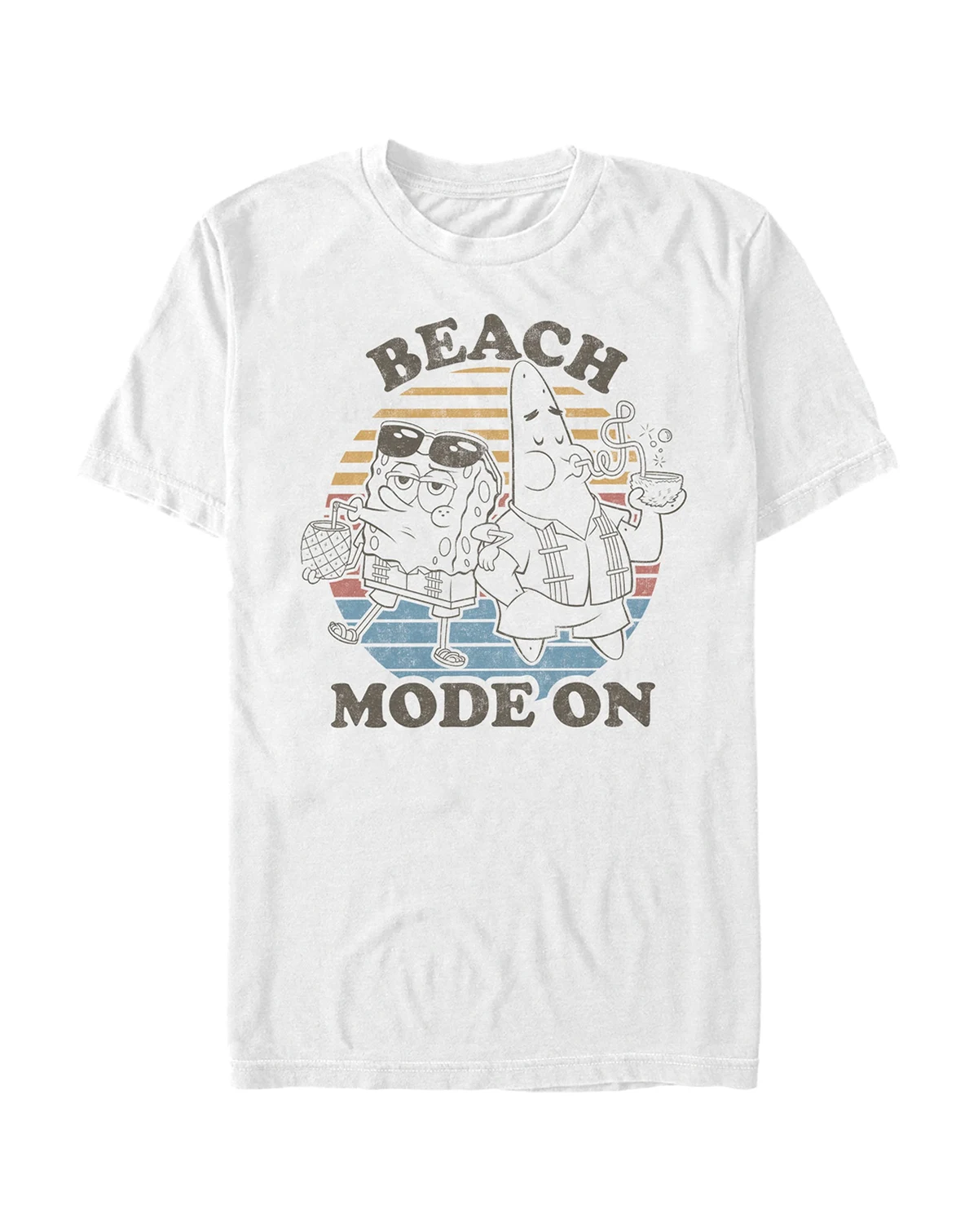 Men's Beach Mode Short Sleeve Crew T-shirt