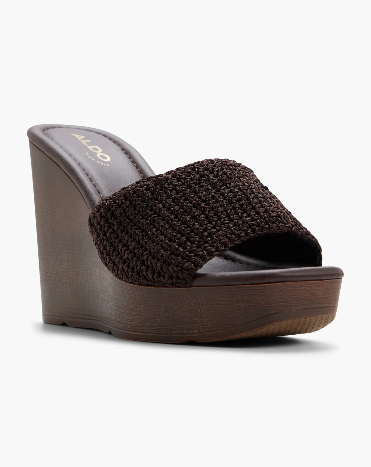 Women's Grounded Slip-On Wedge Sandals