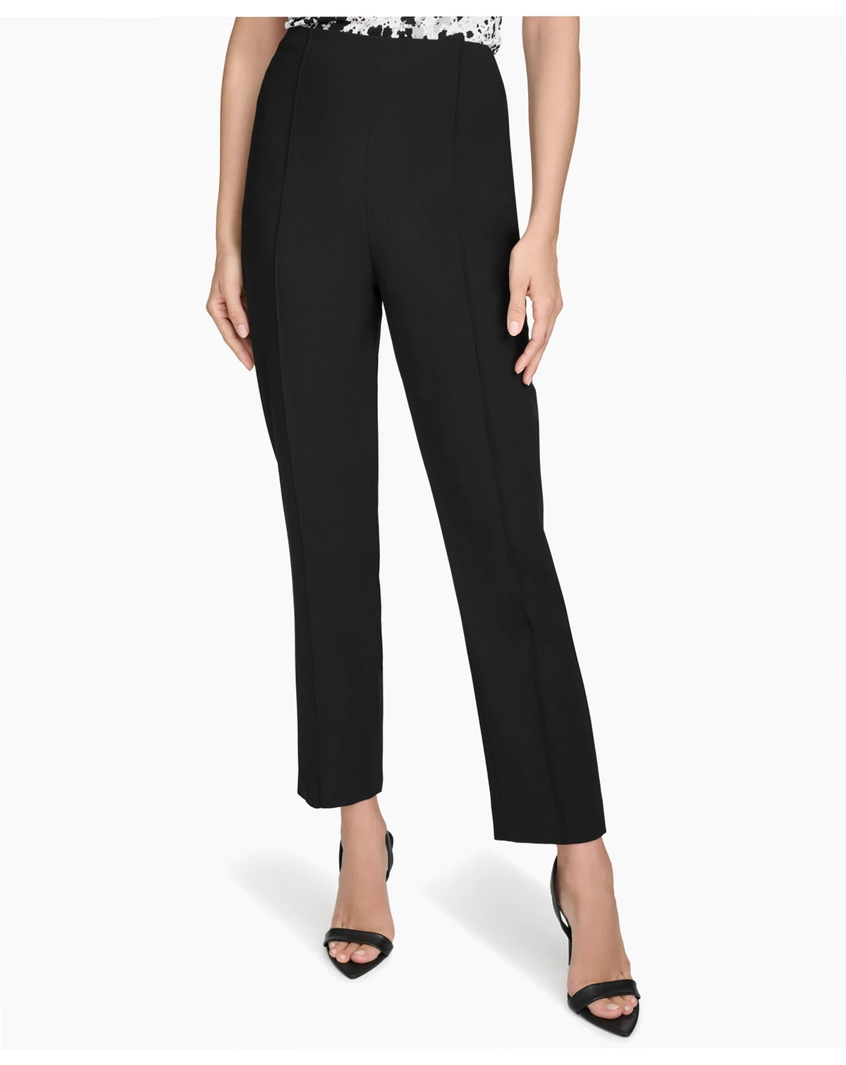 Women's Slim Cropped Trousers