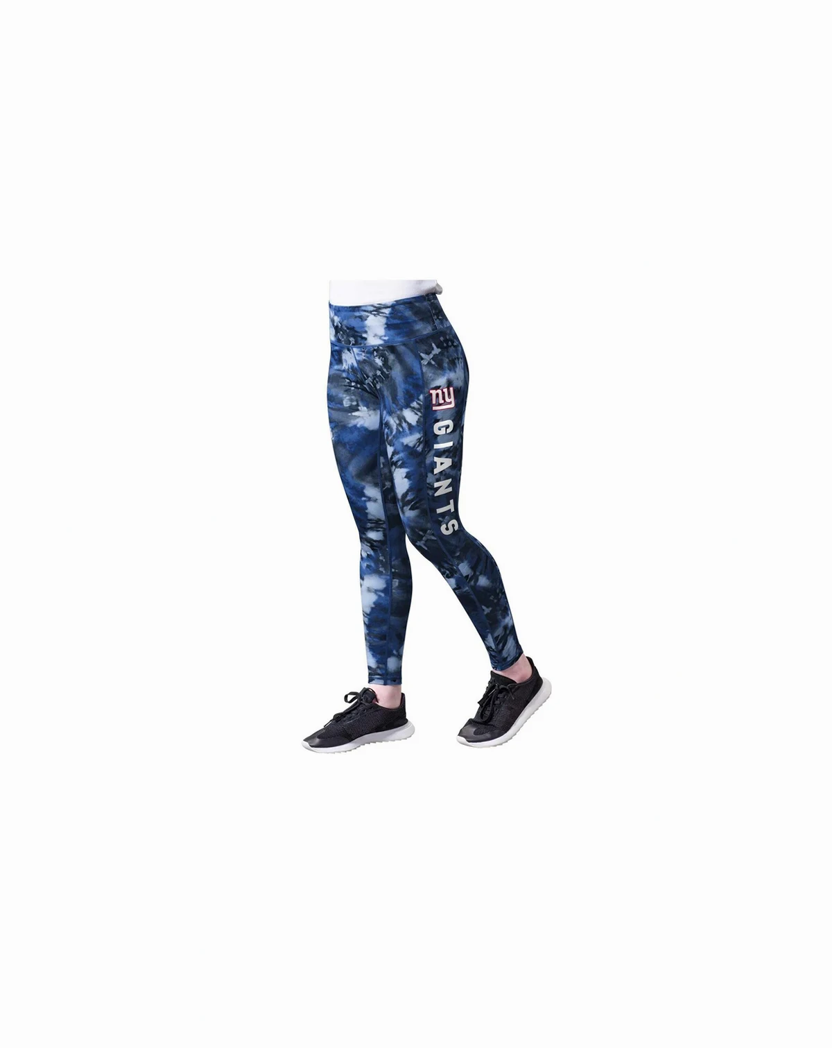 Women's Navy New York Giants Aubrey Tie-Dye Leggings