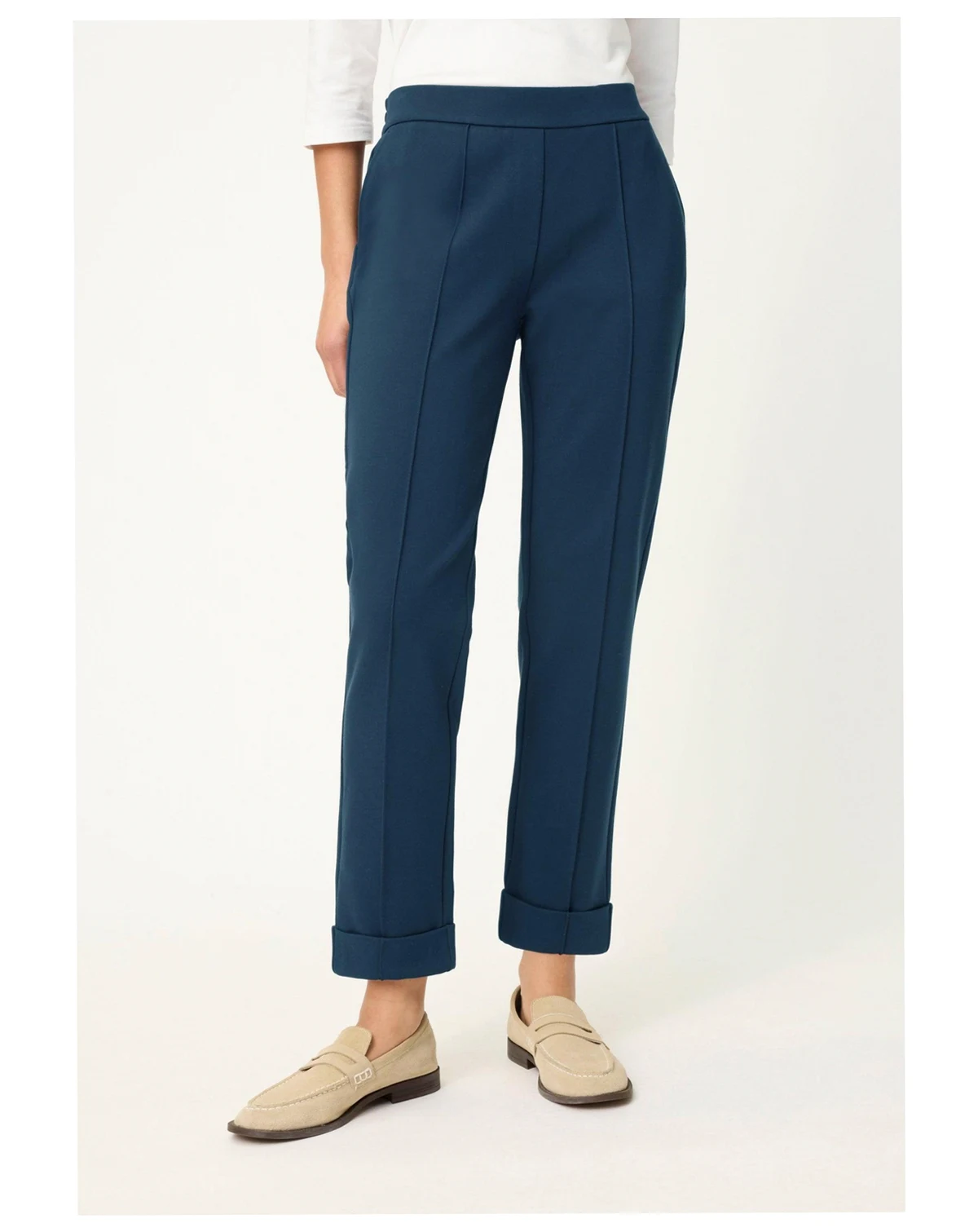 Women's Ponte Roma Knit Pull-On Pant