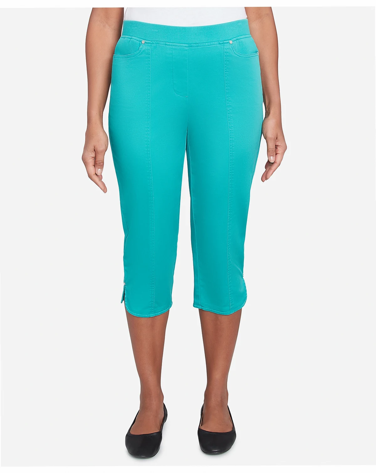 Women's Nantucket Tailored Tulip Hem Capri Pants