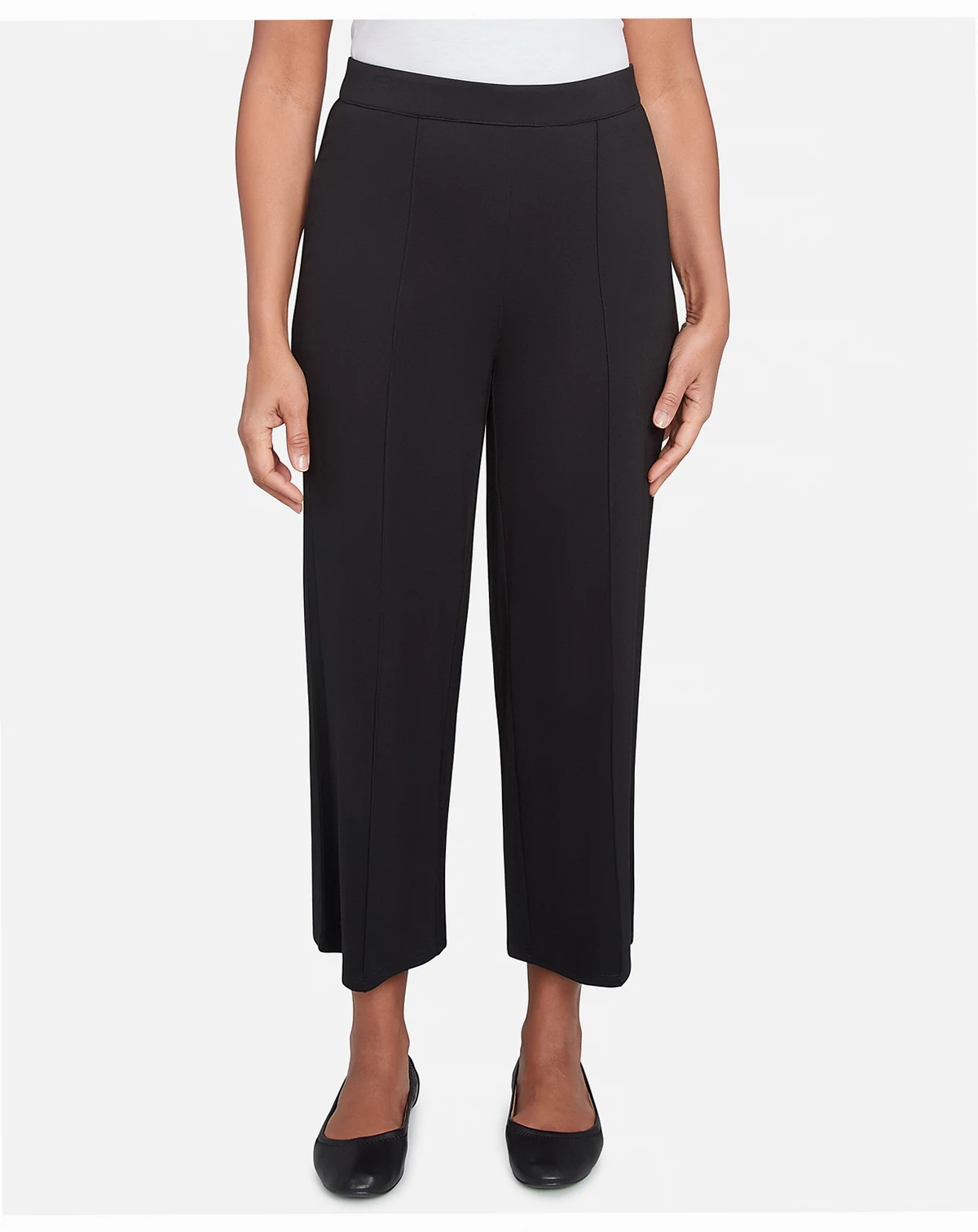 Women's Natural Instinct Flat Front Relaxed Ankle Pants