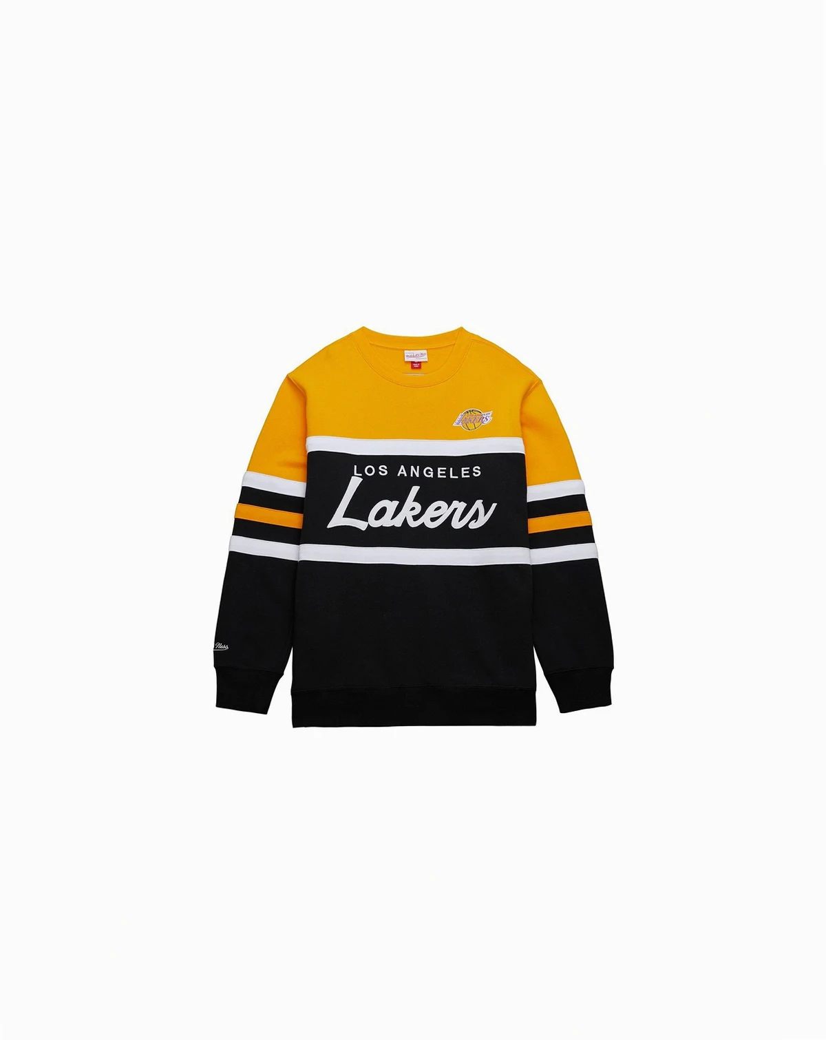 Women's Gold Los Angeles Lakers Hardwood Classics Pullover Sweatshirt