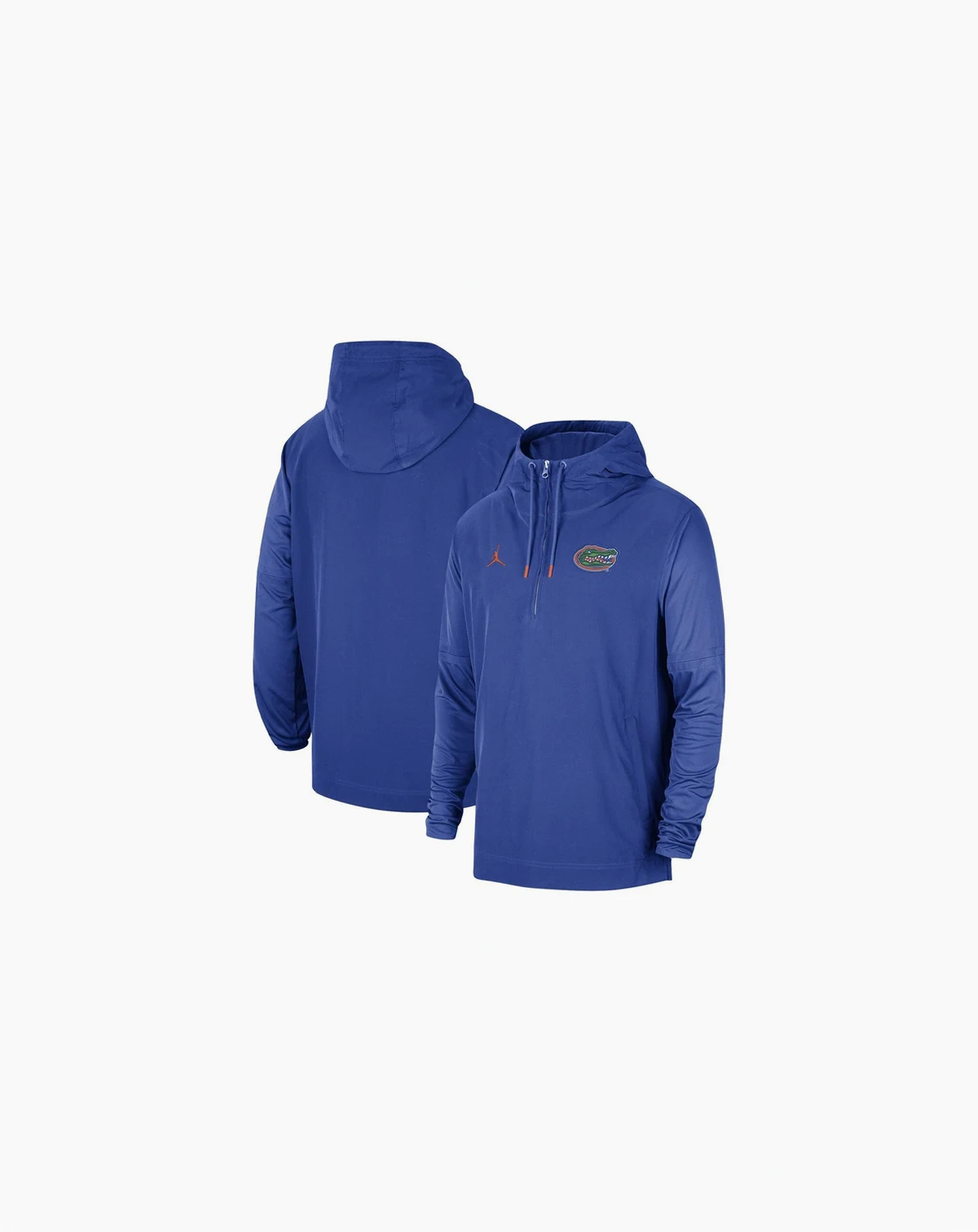 Men's Royal Florida Gators Player Half-Zip Jacket