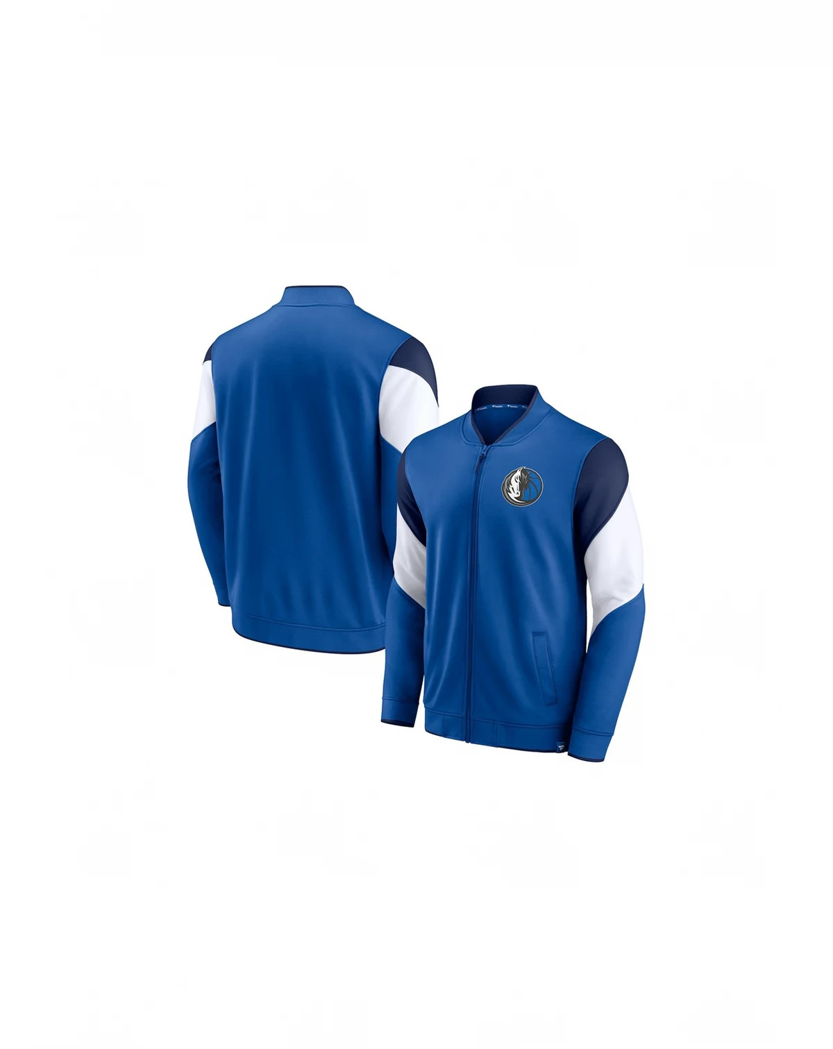 Men's Blue, Navy Dallas Mavericks League Best Performance Full-Zip Jacket