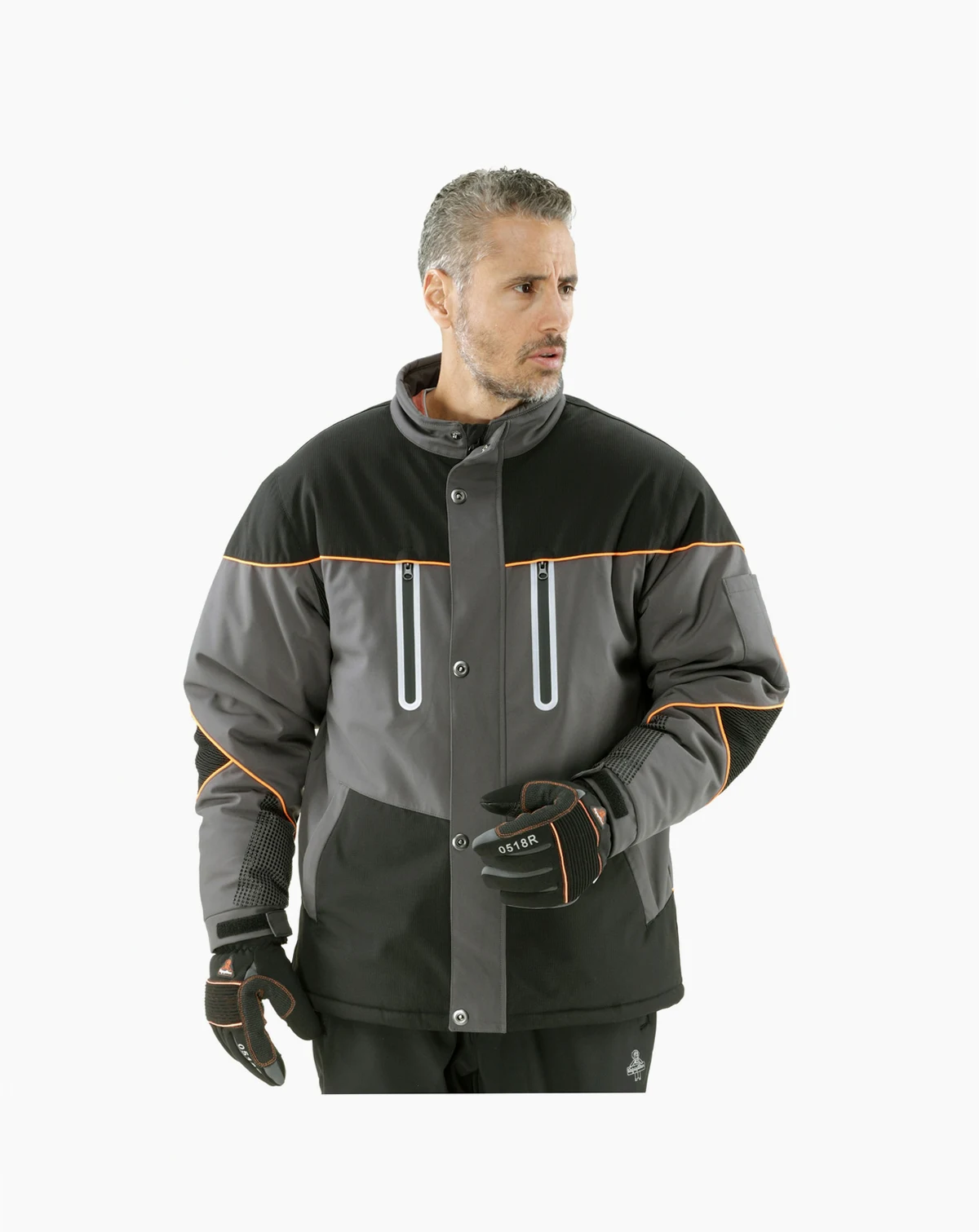 Big & Tall PolarForce Insulated Jacket - Ultra-Warm, Waterproof, Heavy-Duty Work Coat for Extreme Cold