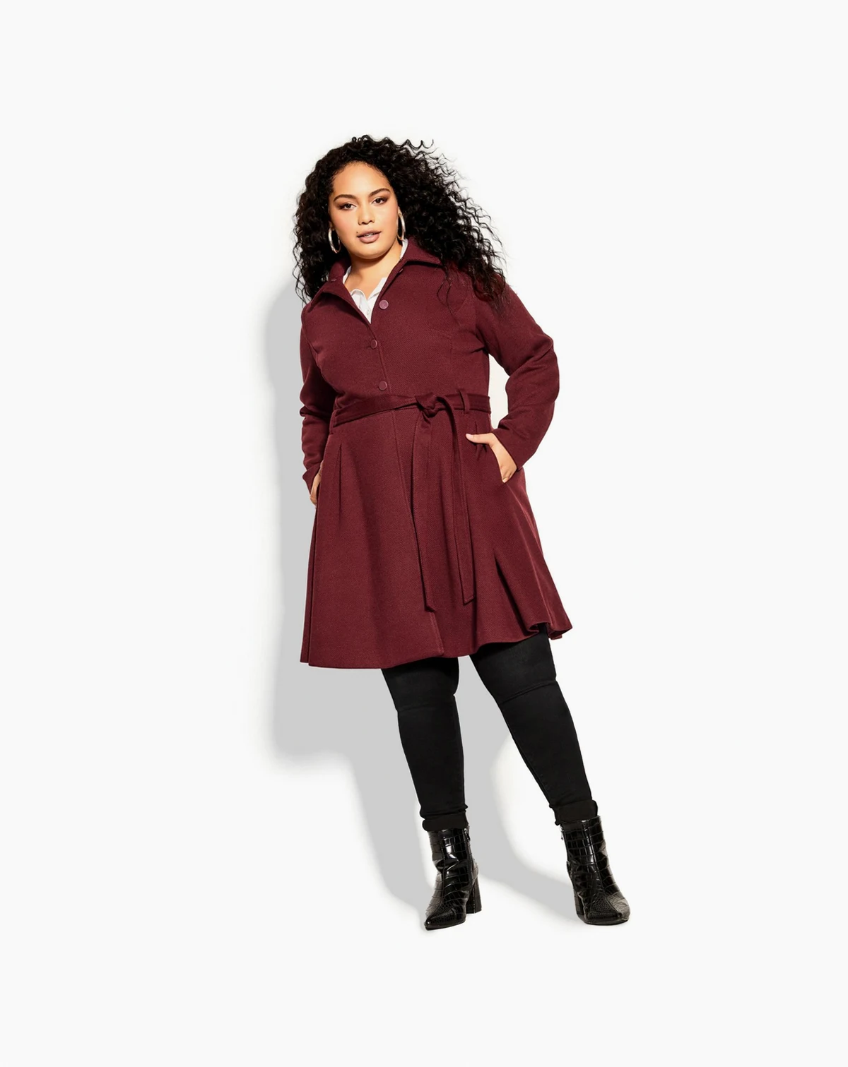 Women's Plus Size Blushing Belle Coat
