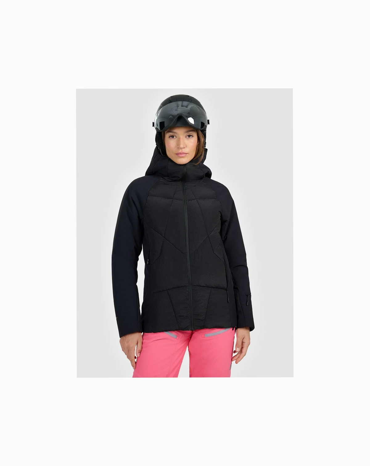 Women's Ski Down Jacket With Primaloft Silver Filling