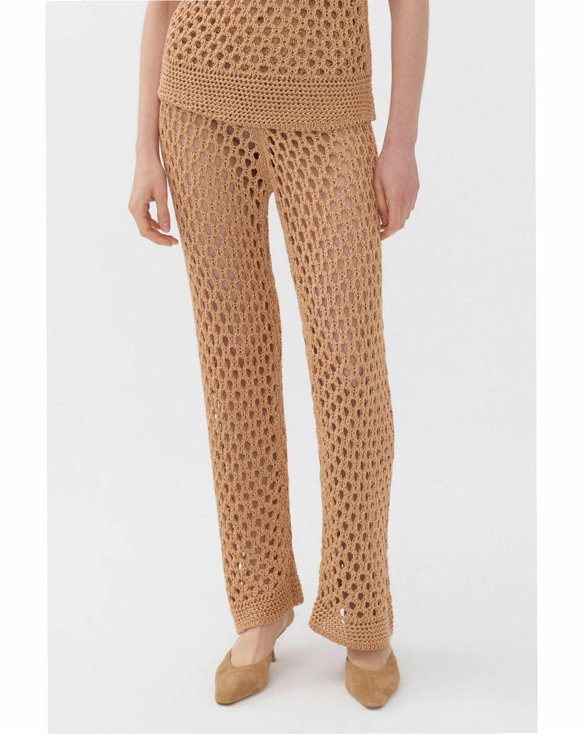 Women's Mesh Knit Pants