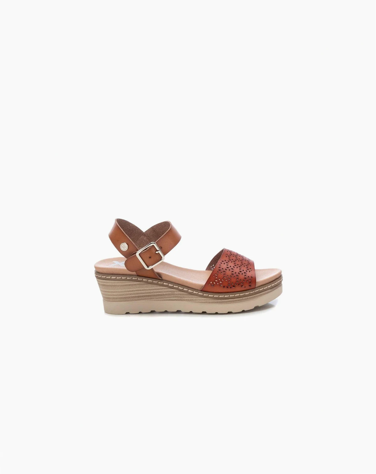 Women's Wedge Sandals By  Medium Brown