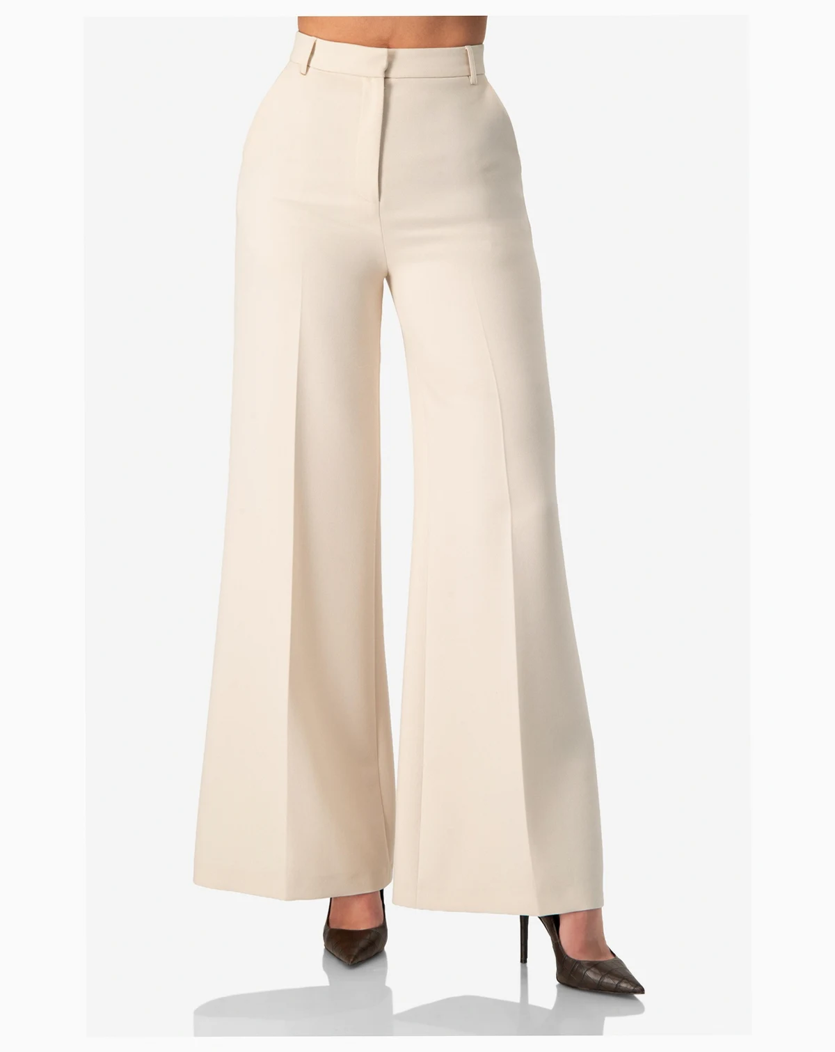 Women's Wide-Leg Straight Pants