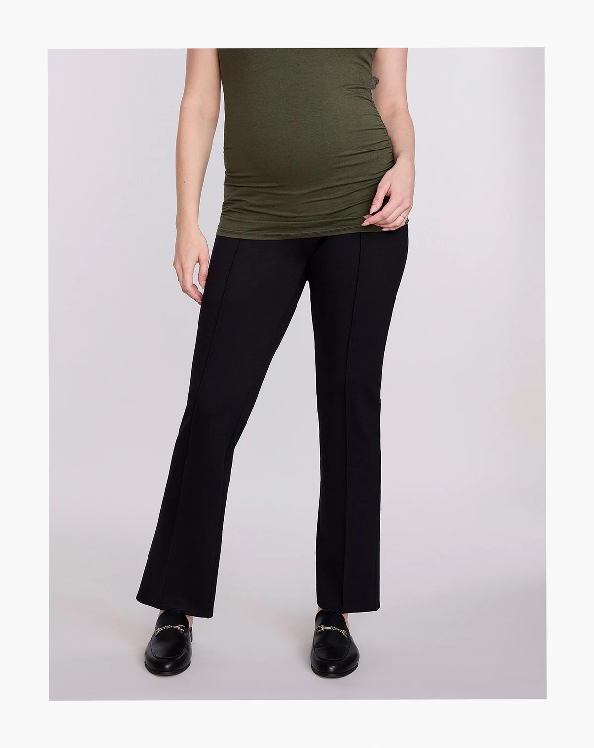 Women's Secret Fit Over the Belly Full Length Ponte Pant
