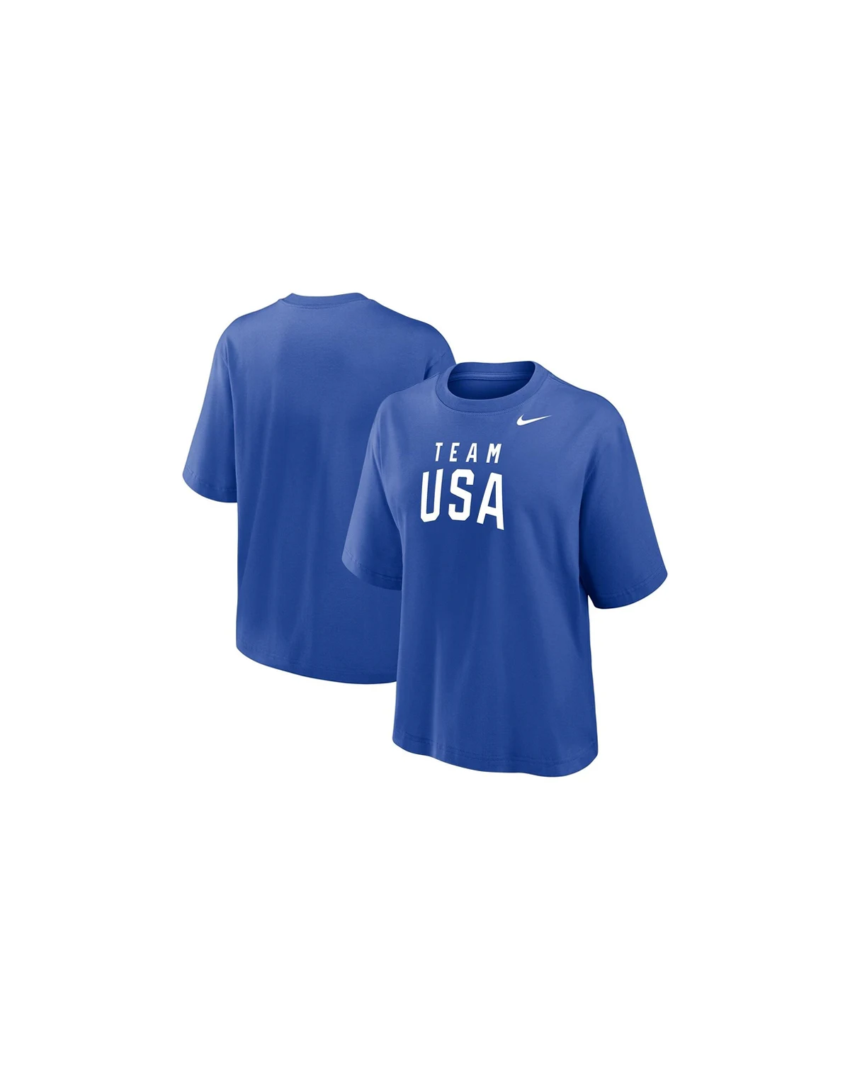 Women's Royal Team USA Boxy T-Shirt